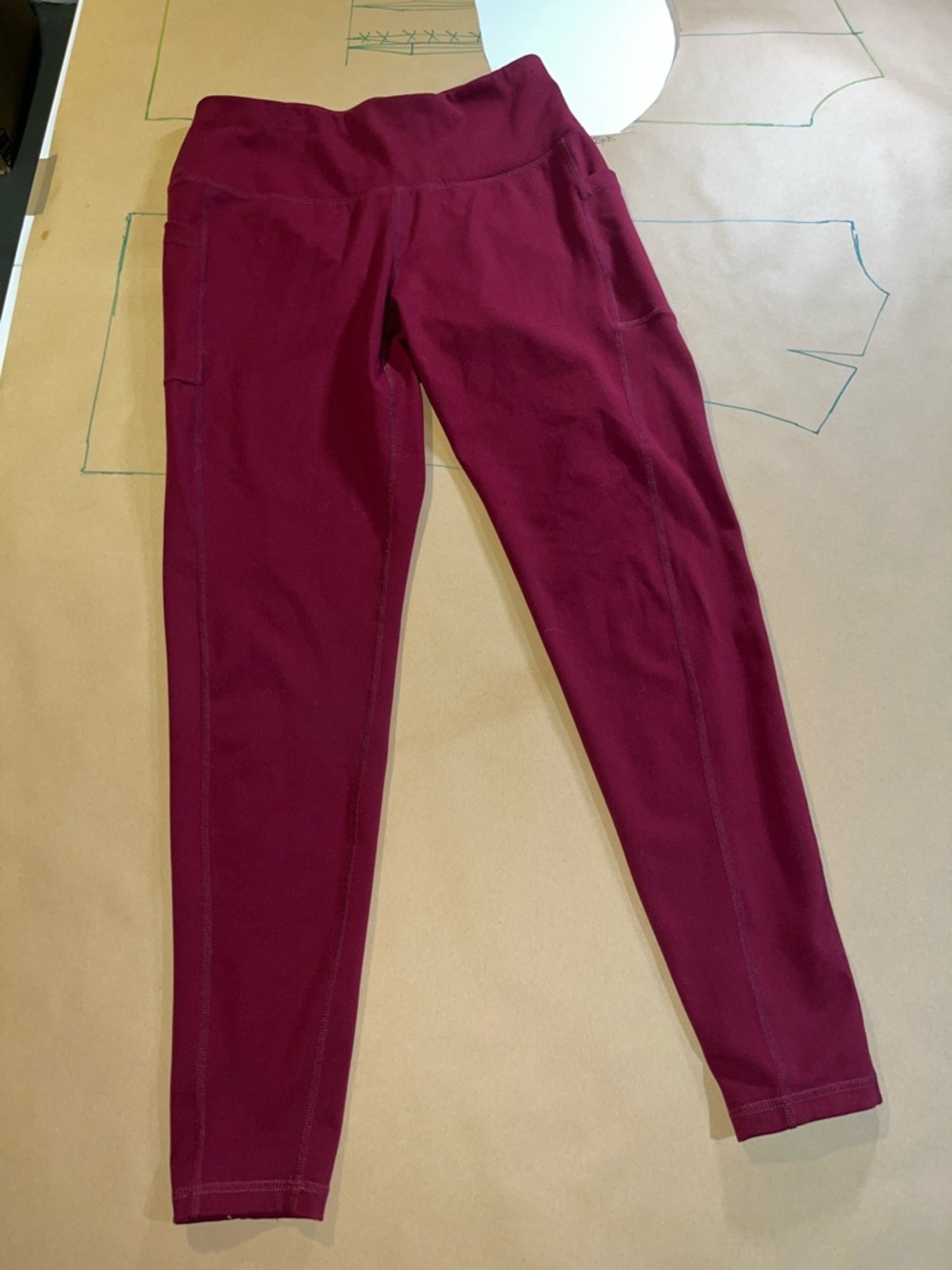 Amazon Women's Burgundy Leggings